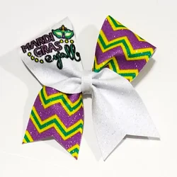 Mardi Gras Y'all Bow