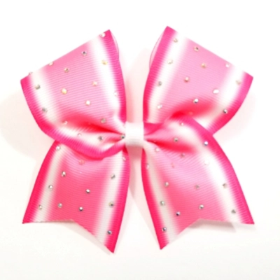 Pink Ombre Cheer Bow