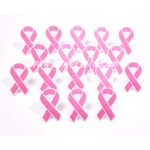 Pink Ribbon 3-D Bow Center