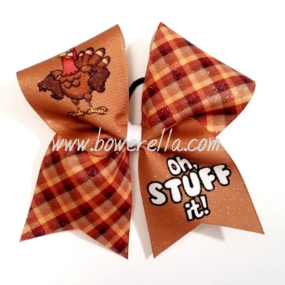 Oh, Stuff It Thanksgiving Cheer Bow