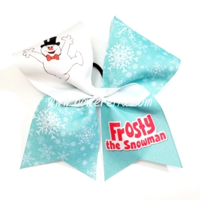 Frosty Christmas Bow