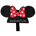 Mouse 3-D Hat Bow Center Wrap