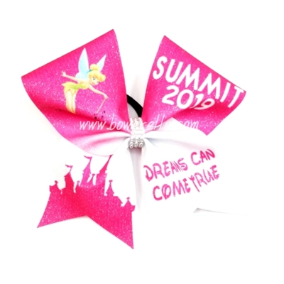 Dreams Can Come True Summit Cheer Bow