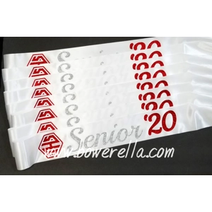 Two Color Senior Sash