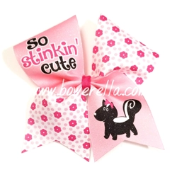So Stinkin' Cute Cheer Bow