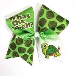What The Shell Cheer Bow