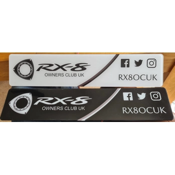 RX-8OC Show Plate