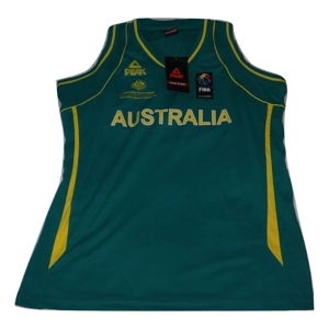Australia Basketball Team Issue Singlet - Medium (e3)