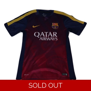 Barcelona 2015 Training Shirt - Small (bc1R3b)