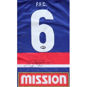 Western Bulldogs 2010 BRAD JOHNSON Final Game Signed Jersey - Large (bc1R3a)x