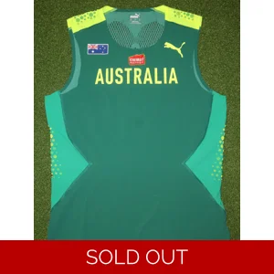 Australian Athletics 2024 Athlete Issue Competition Singlet - Medium
