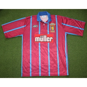 Aston Villa 1993-94 Home Shirt - Large (z5)