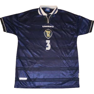 Scotland 1998 Match Worn Home Shirt - Tom Boyd - XL (z1)