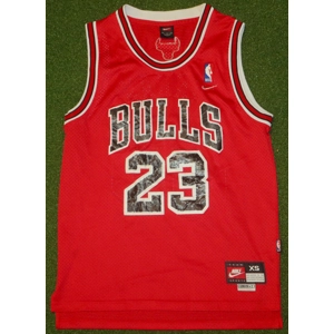 NBA Chicago Bulls 1997-98 Singlet - JORDAN - Small