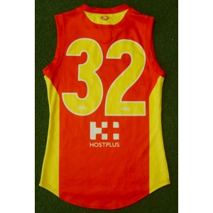 Gold Coast Suns Player Issue 2017 Home Jersey - MATERA - Small