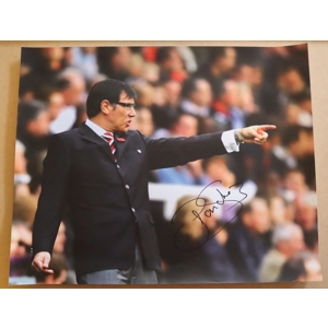 0PSF - Lawrie Sanchez (Fulham) Hand Signed Photo (SH8)