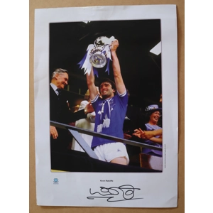 0PSF - Kevin Ratcliffe (Everton) Hand Signed Photograph (SH8)