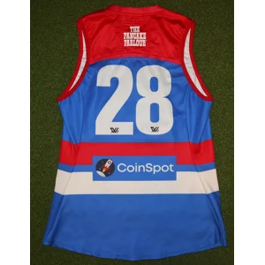 Western Bulldogs AFLW 2022 MATCH PREPARED Home Jersey - Medium (12)