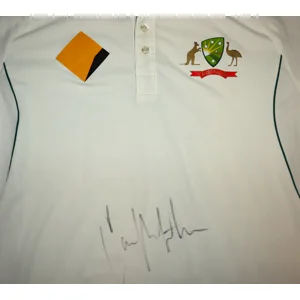 Australia Cricket Signed 2016 Test Shirt - PATTINSON - Small