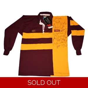 Brisbane Bears Final Game Signed Rugby Jersey - Medium (fc1a)x
