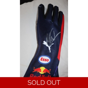 F1 Red Bull Max Verstappen Signed Racing Glove