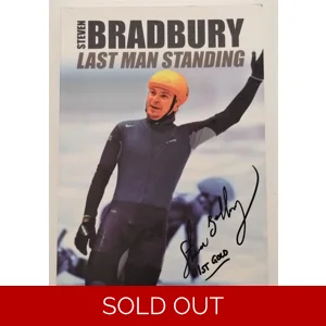 0BSO - Steven Bradbury Hand Signed Book