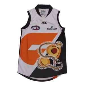 Greater Western Sydney Giants 2014 Indigenous Jersey - Small (bc1L3b)x