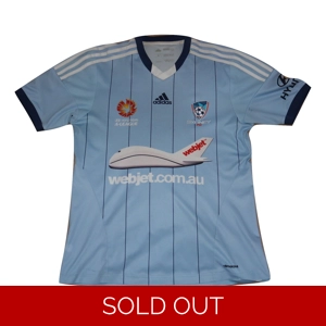 Sydney FC 2014-15 Home Shirt - Medium (j12)