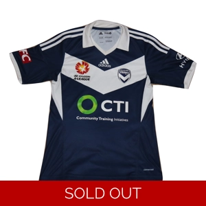 Melbourne Victory 2014-15 Home Shirt - Youth 14 (b7)