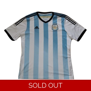 Argentina 2014 Home Shirt - XL (l6)