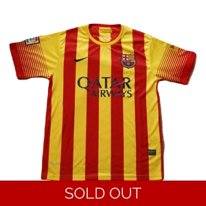 Barcelona 2013-14 Away Shirt - Large (k5)