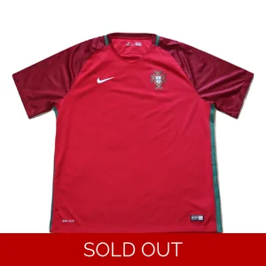 Portugal 2016 Home Shirt - XXL (fc1c)