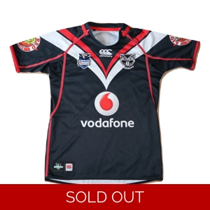 New Zealand Warriors 2014 Home Jersey - Medium (bx5)