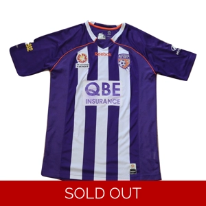Perth Glory 2009-10 Home Shirt - XL (k11)