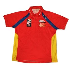 Gold Coast Suns 2013 CLUB ISSUE Polo Shirt - Large (sh1)x