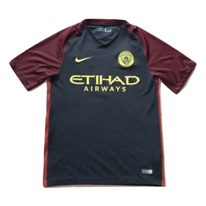 Manchester City 2016-17 Away Shirt - NOWICKI - Small (c13)