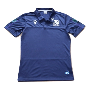 Scotland Rugby Union 2019-20 Polo Shirt - Small (RK)
