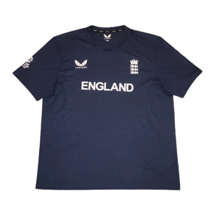 England Cricket PLAYER Issue 2022 T20 World Cup Training Shirt - 3XL (bc2L1)