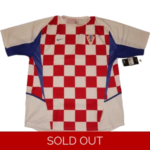 Croatia 2002 Home Shirt - XXL (bx01)