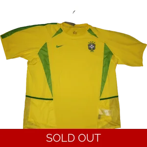 Brazil 2002 Home Shirt - XXL (bc2L3)