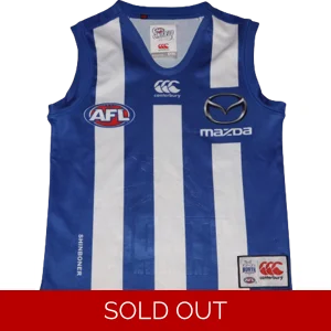 North Melbourne Kangaroos 2018 Home Jersey - Y6 (sh5)