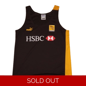 Hawthorn Hawks 2004 PLAYER Issue Training Singlet - Small (bc1R3b)x