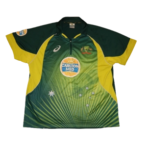 Australia Cricket 2013-14 ODI Shirt - Small (bx7a)