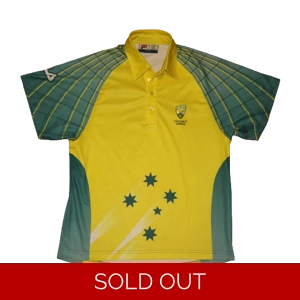 Australia Cricket 2003 ODI Shirt - Small (bc1L1b)