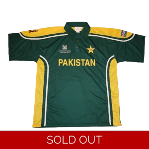 Pakistan Cricket 2003 World Cup Shirt - XXL (bx7a)