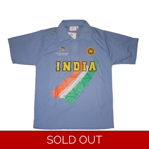India Cricket 2003 World Cup Shirt - Large (bx7a)