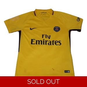 Paris St Germain 2017-18 Away Shirt - NEYMAR - Small (d6)