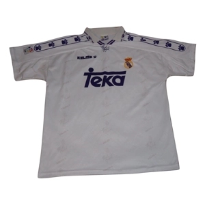 Real Madrid 1994-96 Home Shirt - XL (bx09)x