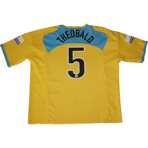 Canvey Island FC 2004-05 Match Worn Home Shirt - THEOBALD - XL (z1)