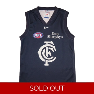 Carlton Blues 2005 Playing Jersey - Small